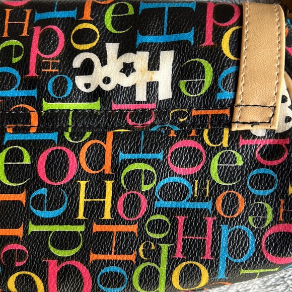🌈Multicoloured HOPE Mini Handbag/Purse - Picture 10 of 11